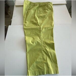 Venezia Womens Lime Green Cotton/Spandex Pants Size 22